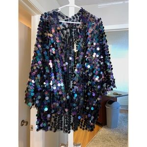 Sequin Kimono